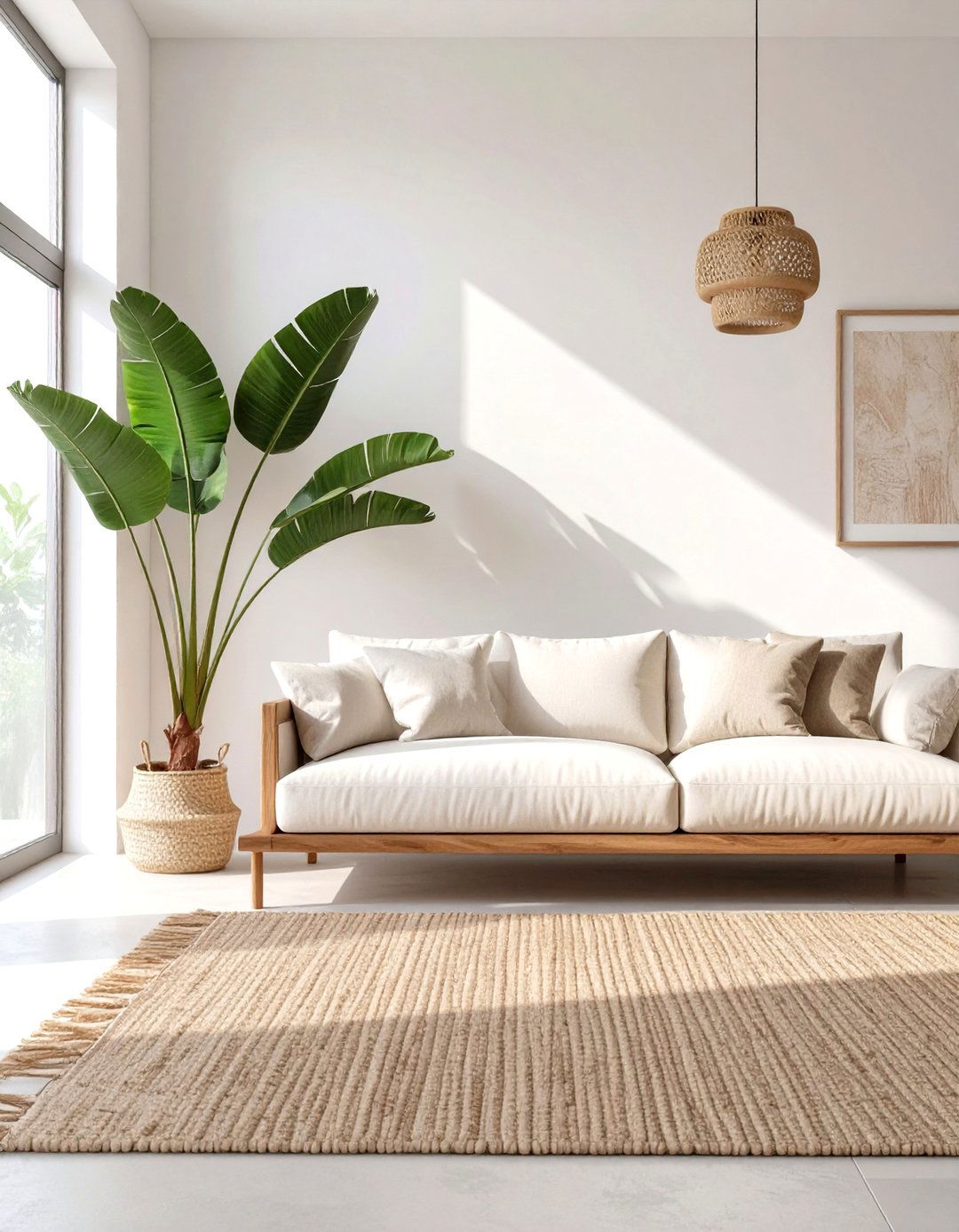 The Minimalist Boho Living Room with Clean Lines - 30 modern boho living room ideas