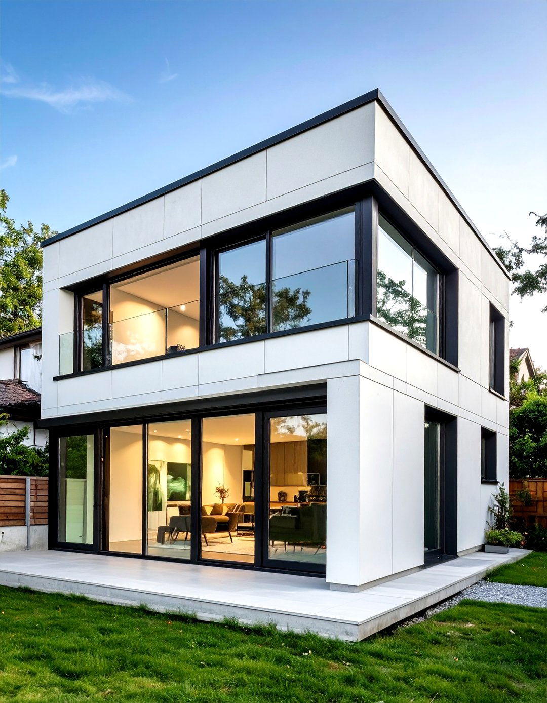 The Minimalist Box House Design - 30 low budget simple two storey house design ideas
