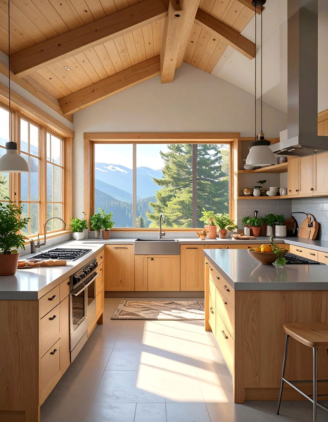 The Minimalist Cabin Kitchen - 30 cabin kitchen ideas