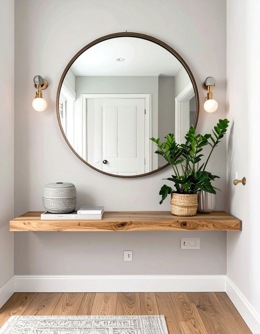 30 Modern Entryway Mirror Ideas to Brighten Your Hall