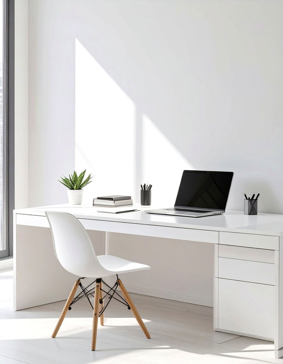 The Minimalist Desk Setup - 30 office desk organization ideas