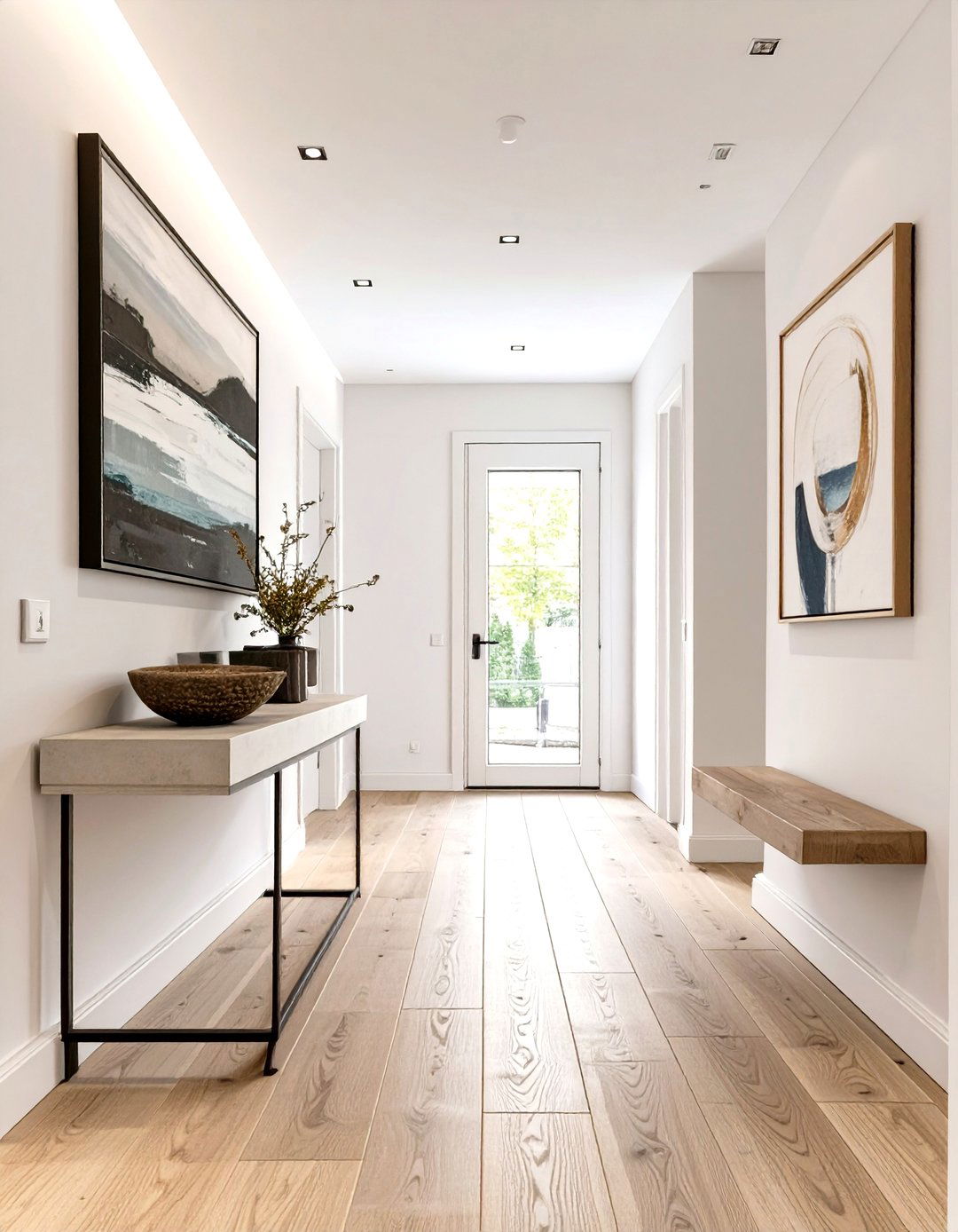 The Minimalist Entryway - 30 interior design project manager ideas