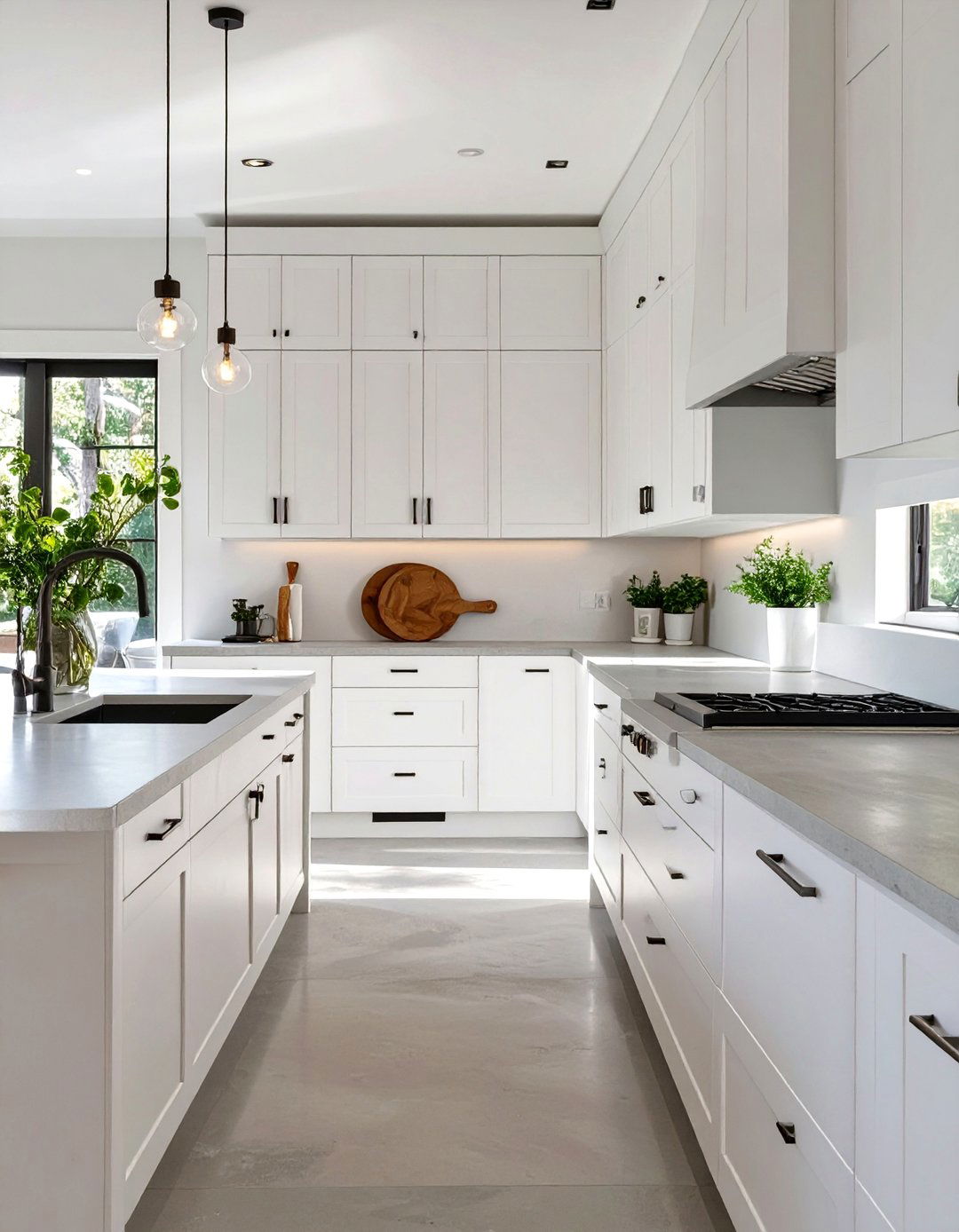View of 30 AI Modern Farmhouse Kitchen Ideas You Need to See - We Love Home Blog
