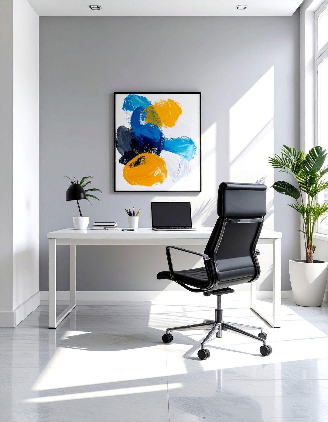 The Minimalist Focus Office - 30 office decor inspiration