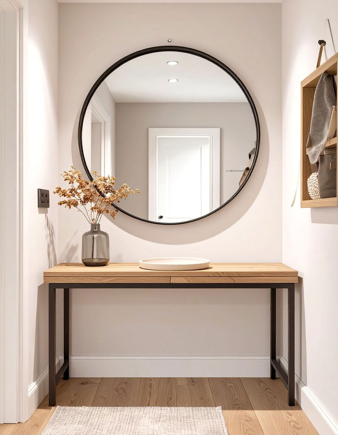 The Minimalist Hallway Console - 30 hallway furniture ideas
