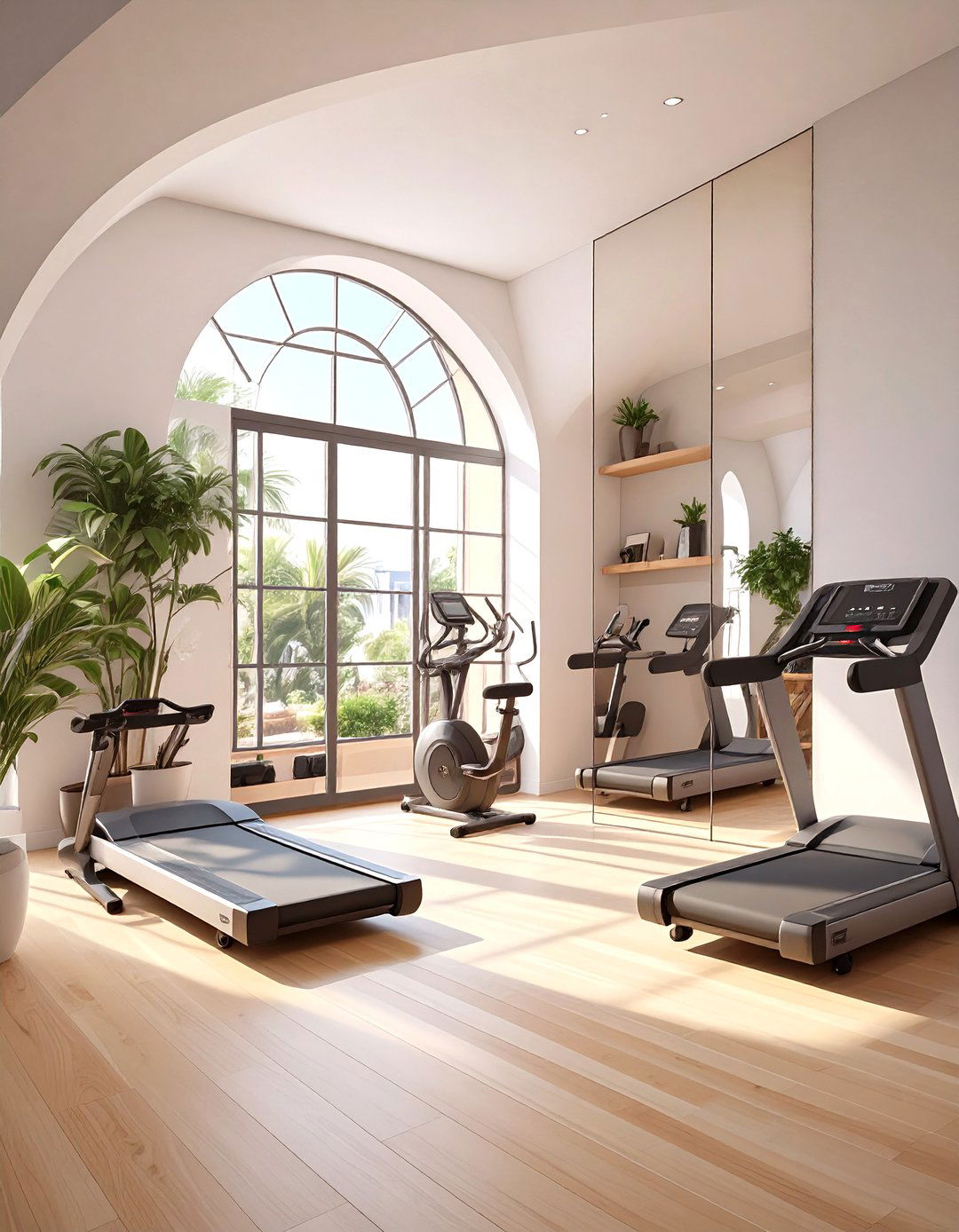 The Minimalist Home Gym - 30 modern spanish style interior design ideas