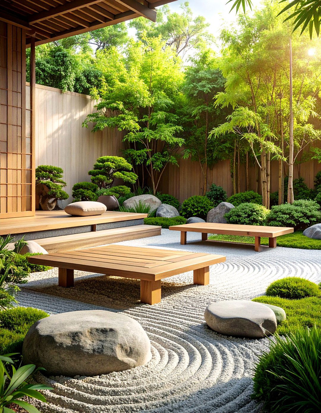 The Minimalist Japanese Zen Garden - 30 3d home design online ideas