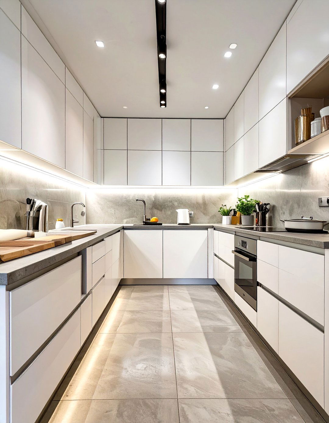 The Minimalist Kitchen Sanctuary - 30 modern kitchen designs photo gallery