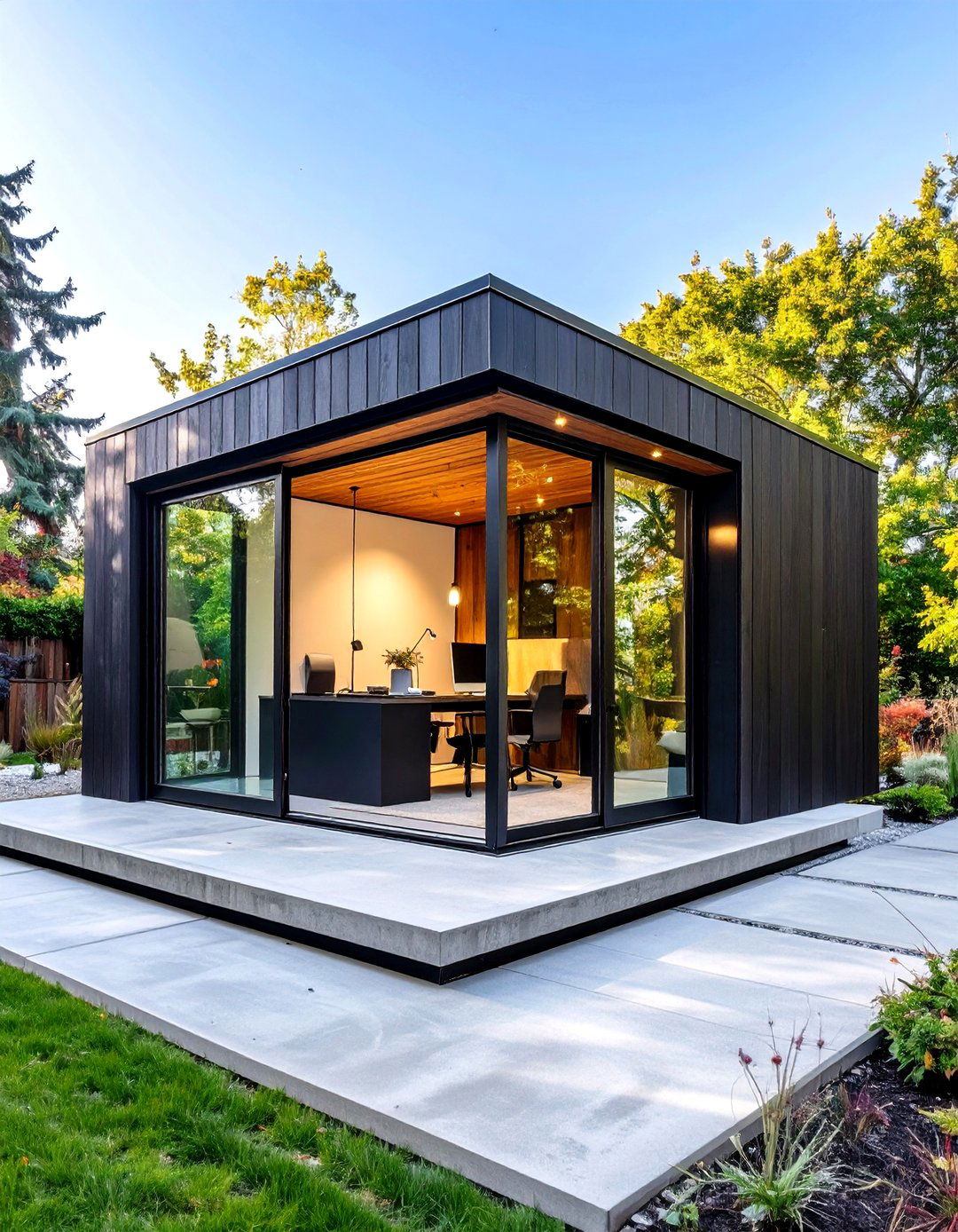 The Minimalist Modern Garden Studio - 30 garden studio design ideas