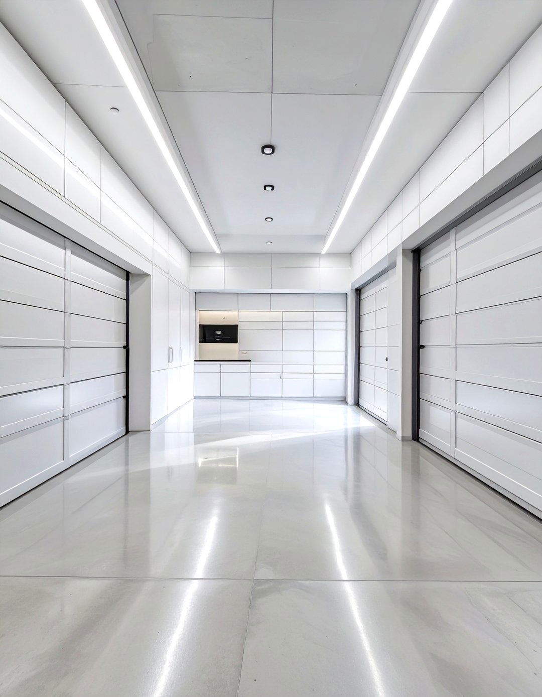 The Minimalist Modern Storage Zone - 30 garage organizing ideas