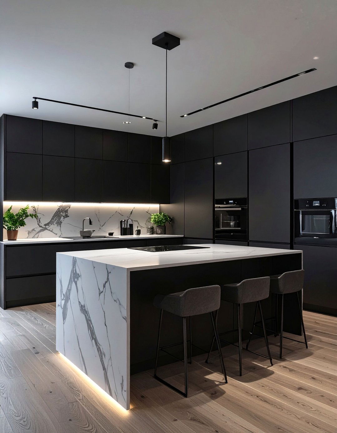 The Minimalist Monochrome Kitchen - 30 best kitchen designs
