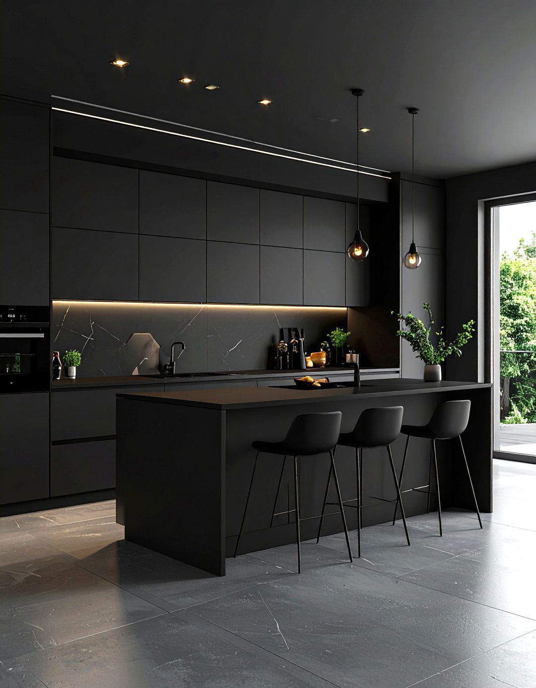 The Minimalist Monochrome Kitchen - 30 italian kitchen design ideas
