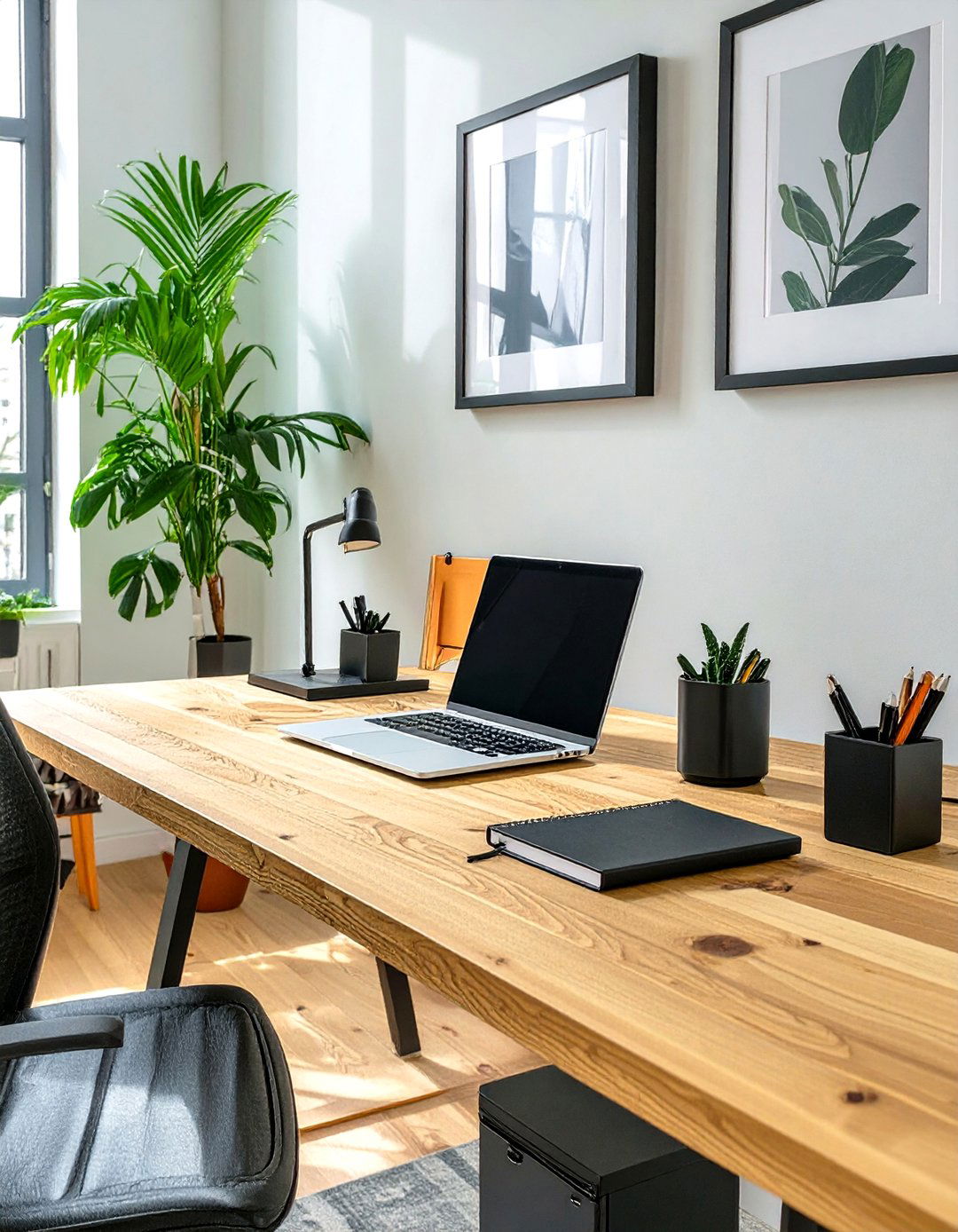The Minimalist Office Desk Focus - 30 office desk decoration ideas