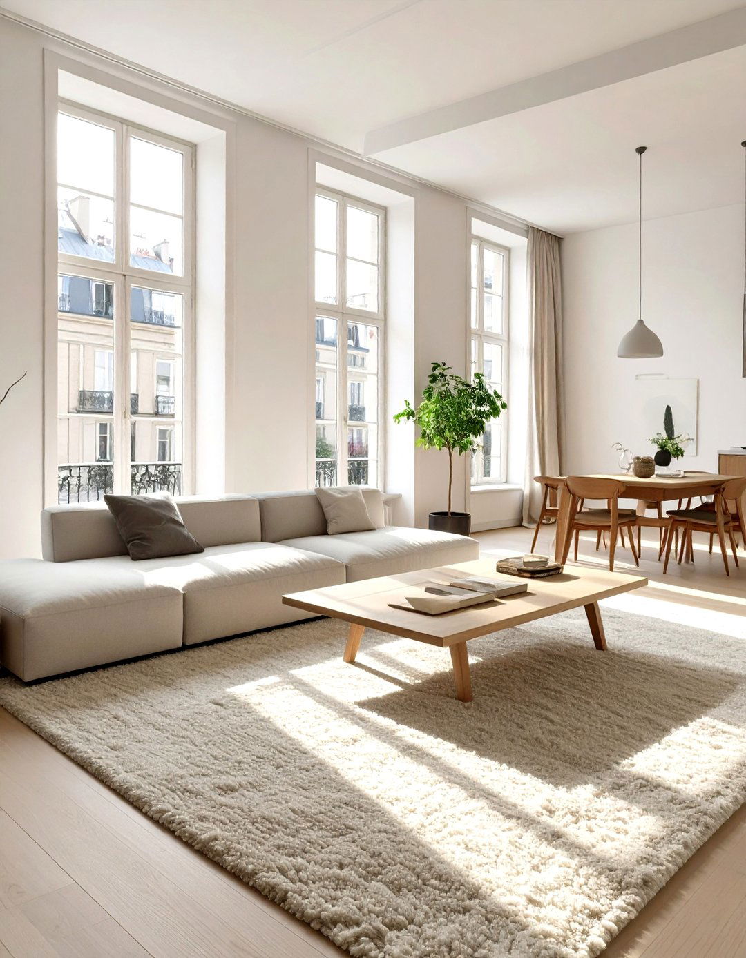 The Minimalist Parisian Loft - 30 modern french interior design ideas