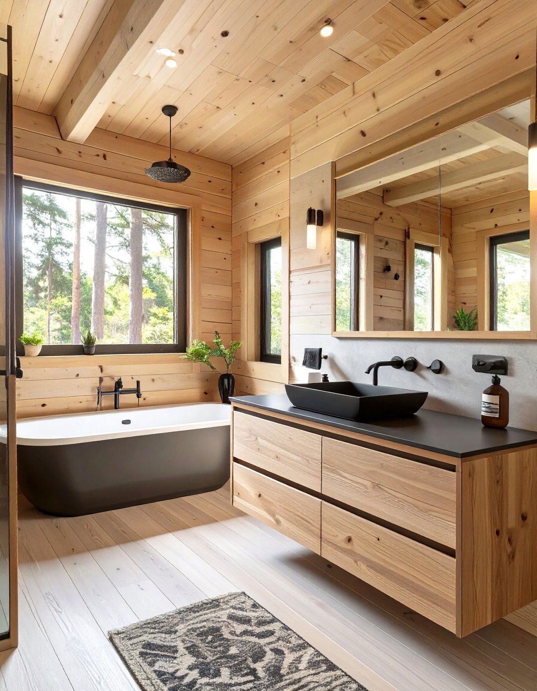 The Minimalist Plywood Bathroom - 30 cabin bathroom ideas
