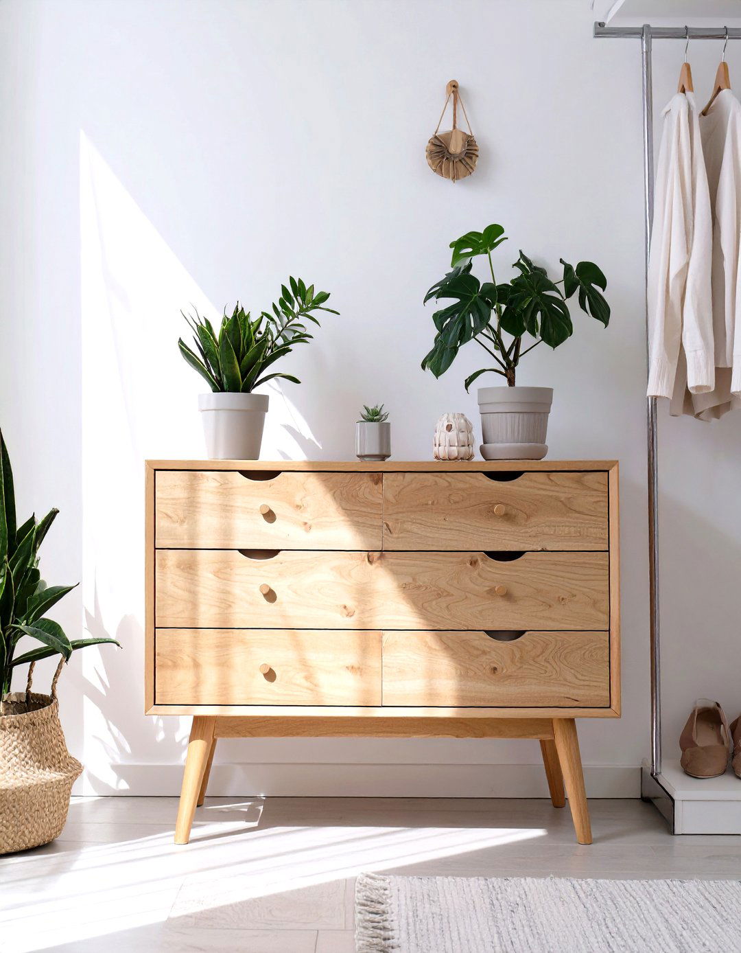 The Minimalist Scandinavian Closet - 30 dresser in closet ideas