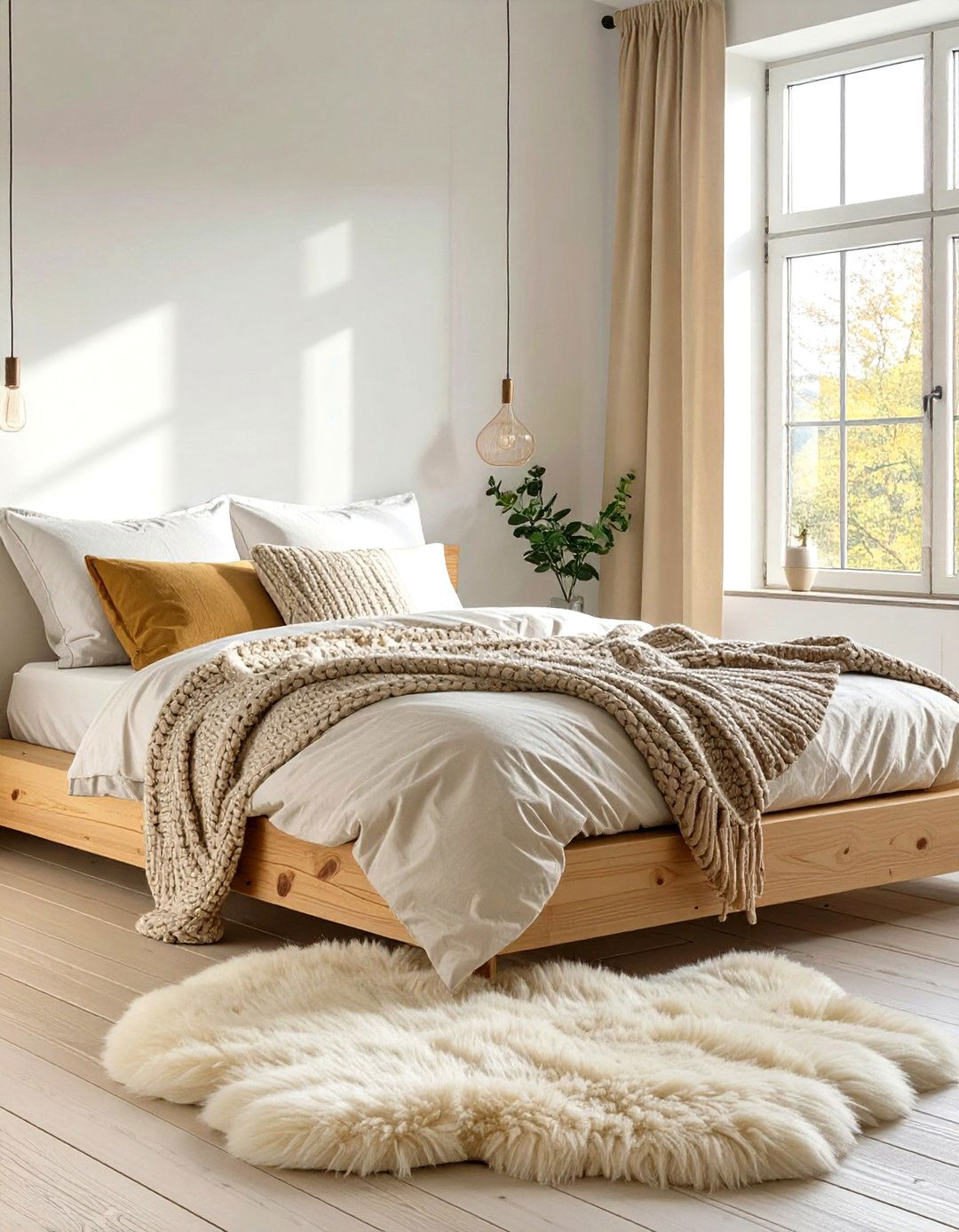 The Minimalist Scandinavian Cottage Bedroom - 30 cottagecore bedroom ideas