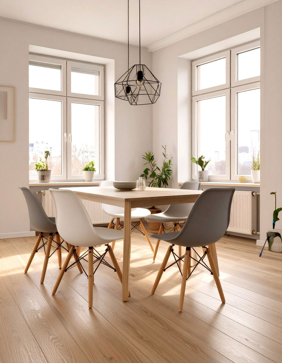 The Minimalist Scandinavian Dining Room - 30 apartment dining room ideas