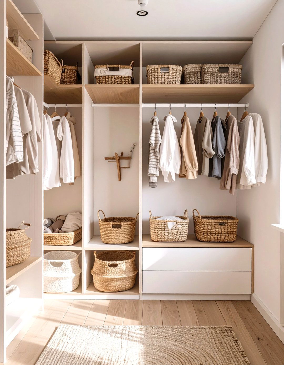 The Minimalist Scandinavian Kids Closet - 30 kids closet ideas