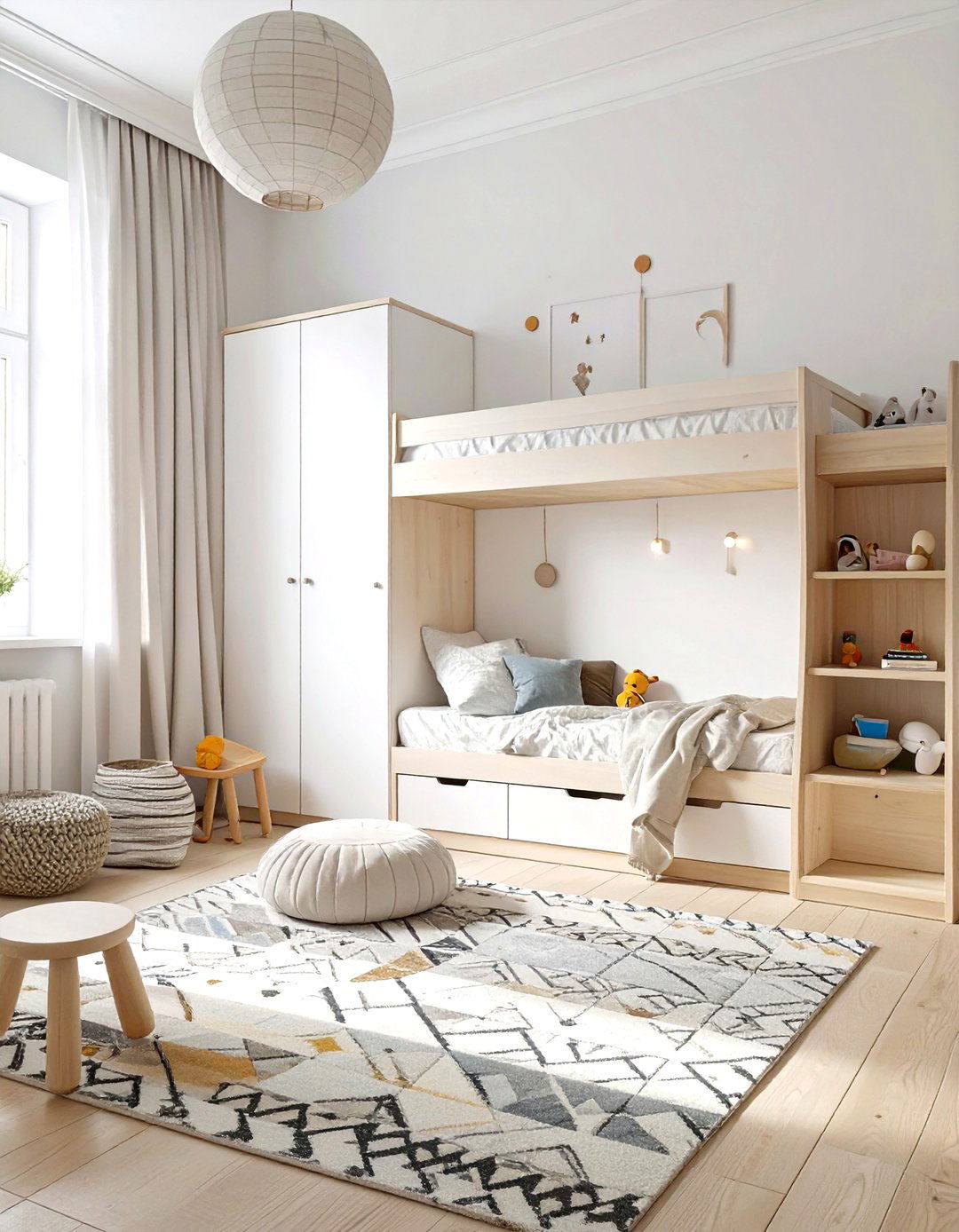 The Minimalist Scandinavian Kids Room - 30 kids room decor ideas