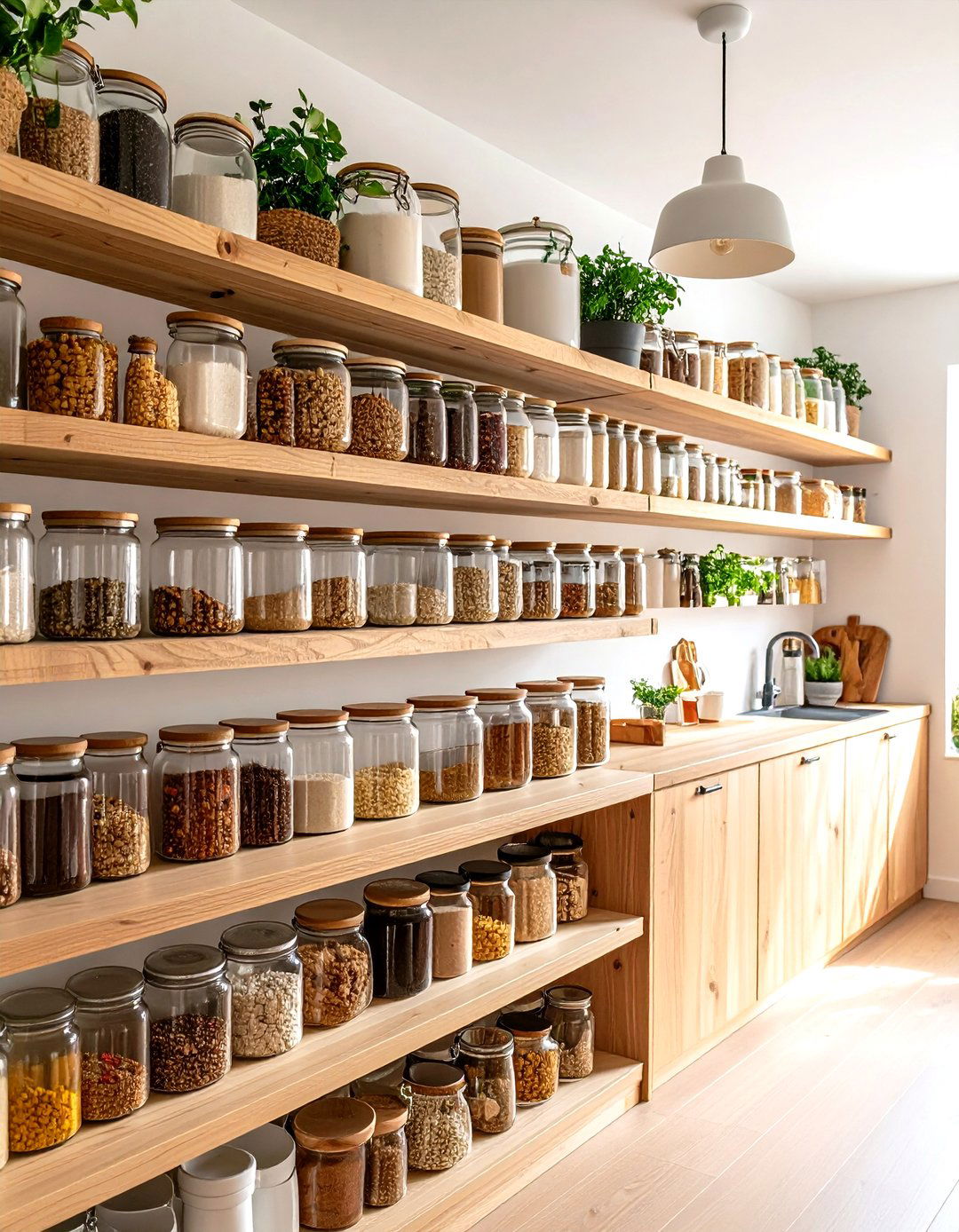 The Minimalist Scandinavian Kitchen Pantry - 30 kitchen pantry organization ideas