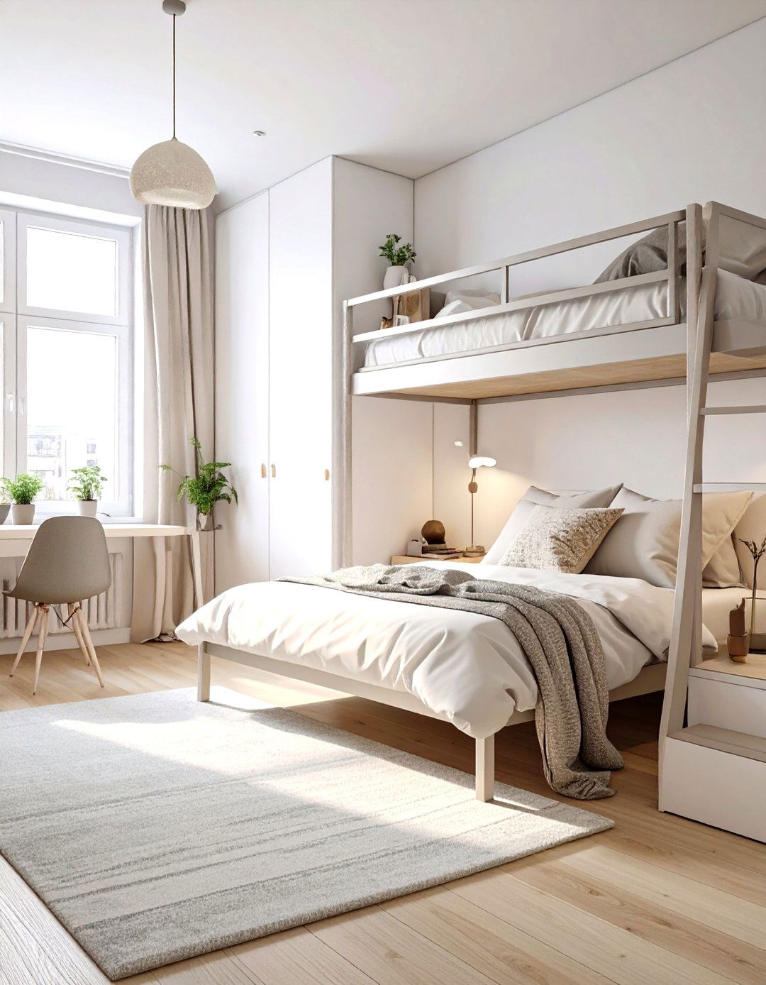 The Minimalist Serenity Dorm Room - 30 dorm room ideas for girls
