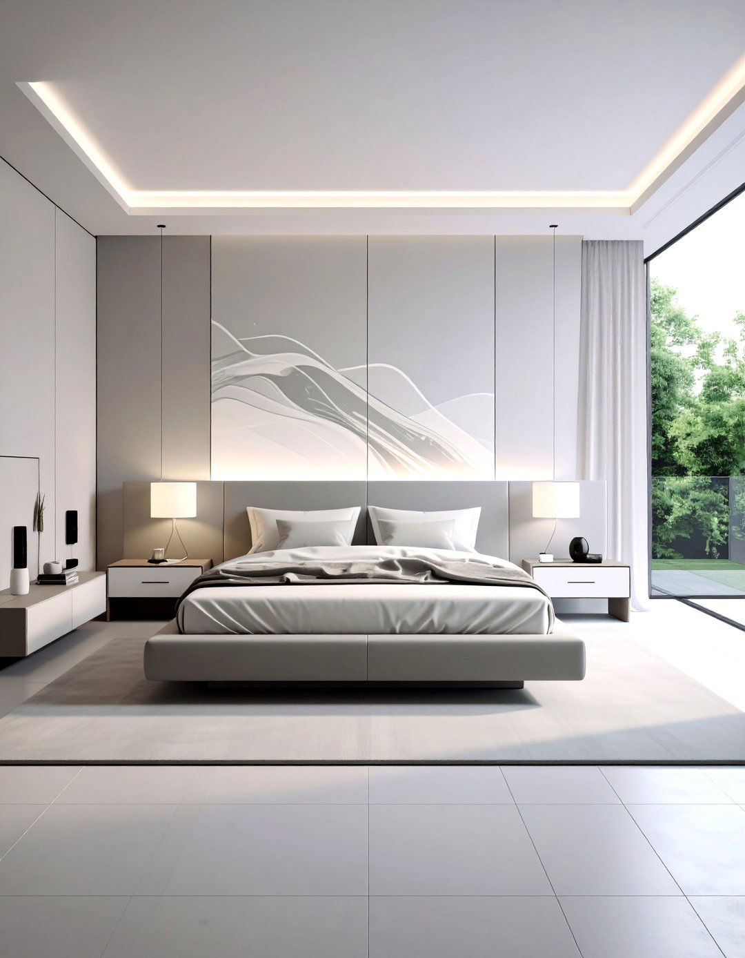 The Minimalist Smart Bedroom - 30 ai bedroom design ideas