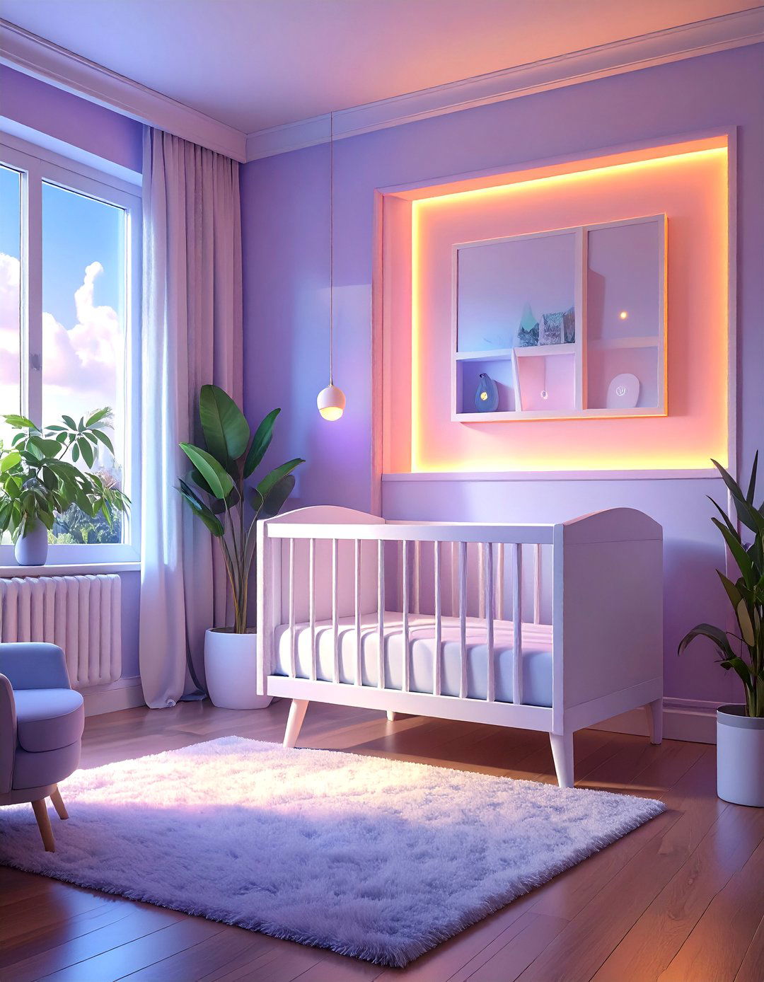 The Minimalist Tech Nursery - 30 ai nursery design ideas