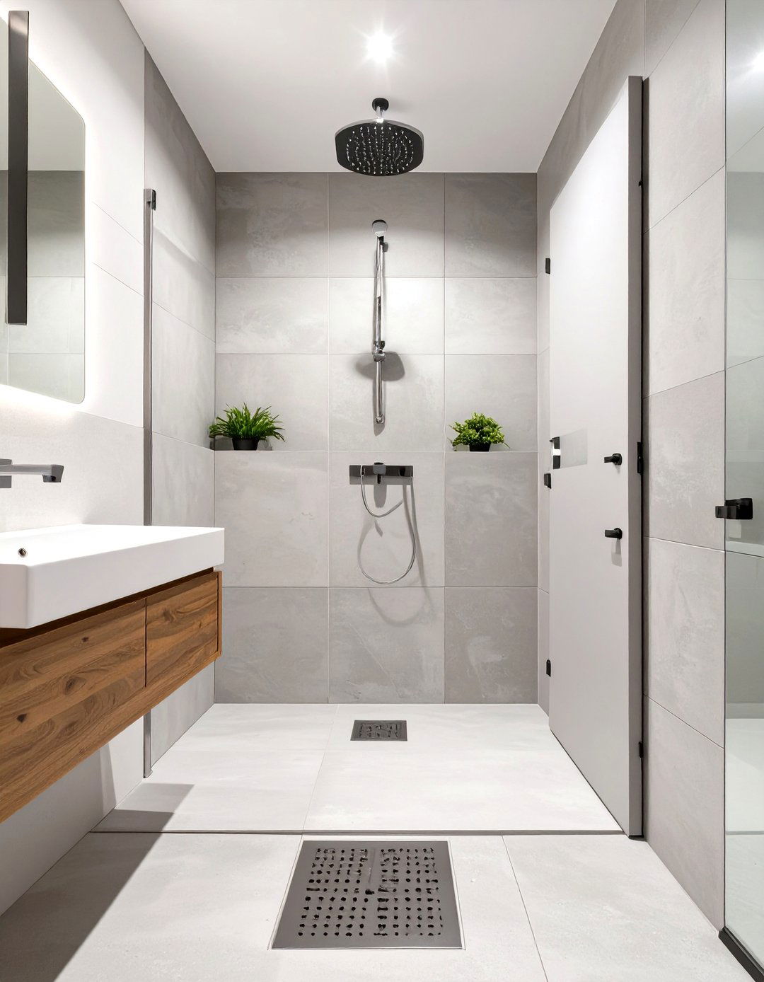 The Minimalist Wet Room Concept - 30 bathroom shower remodel ideas