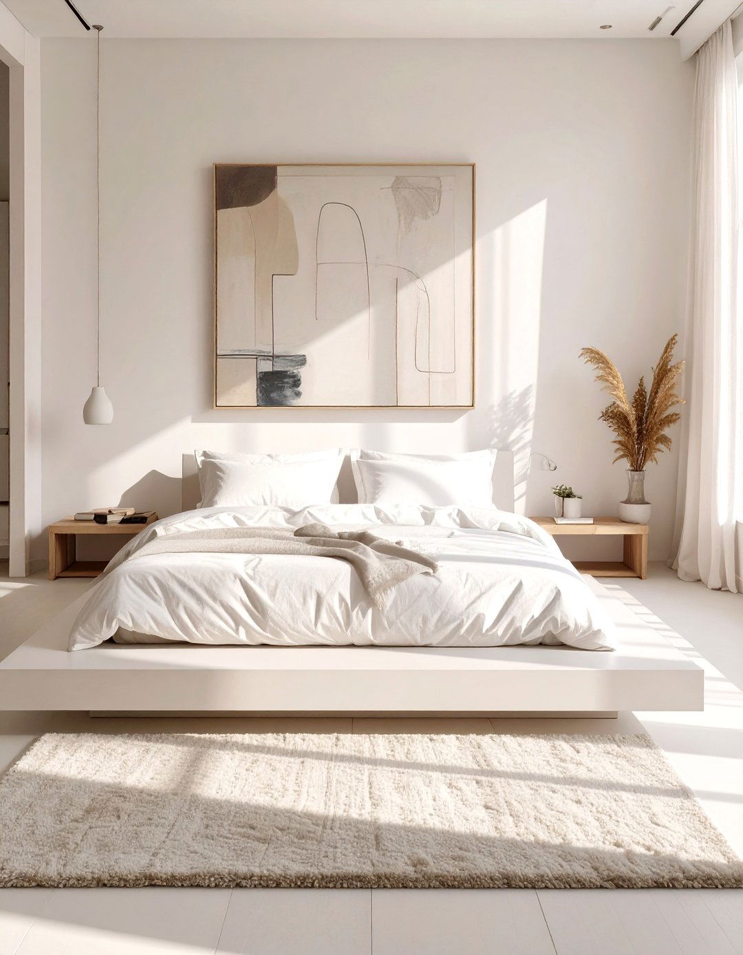 The Minimalist White Bedroom - 30 modern white bedroom ideas