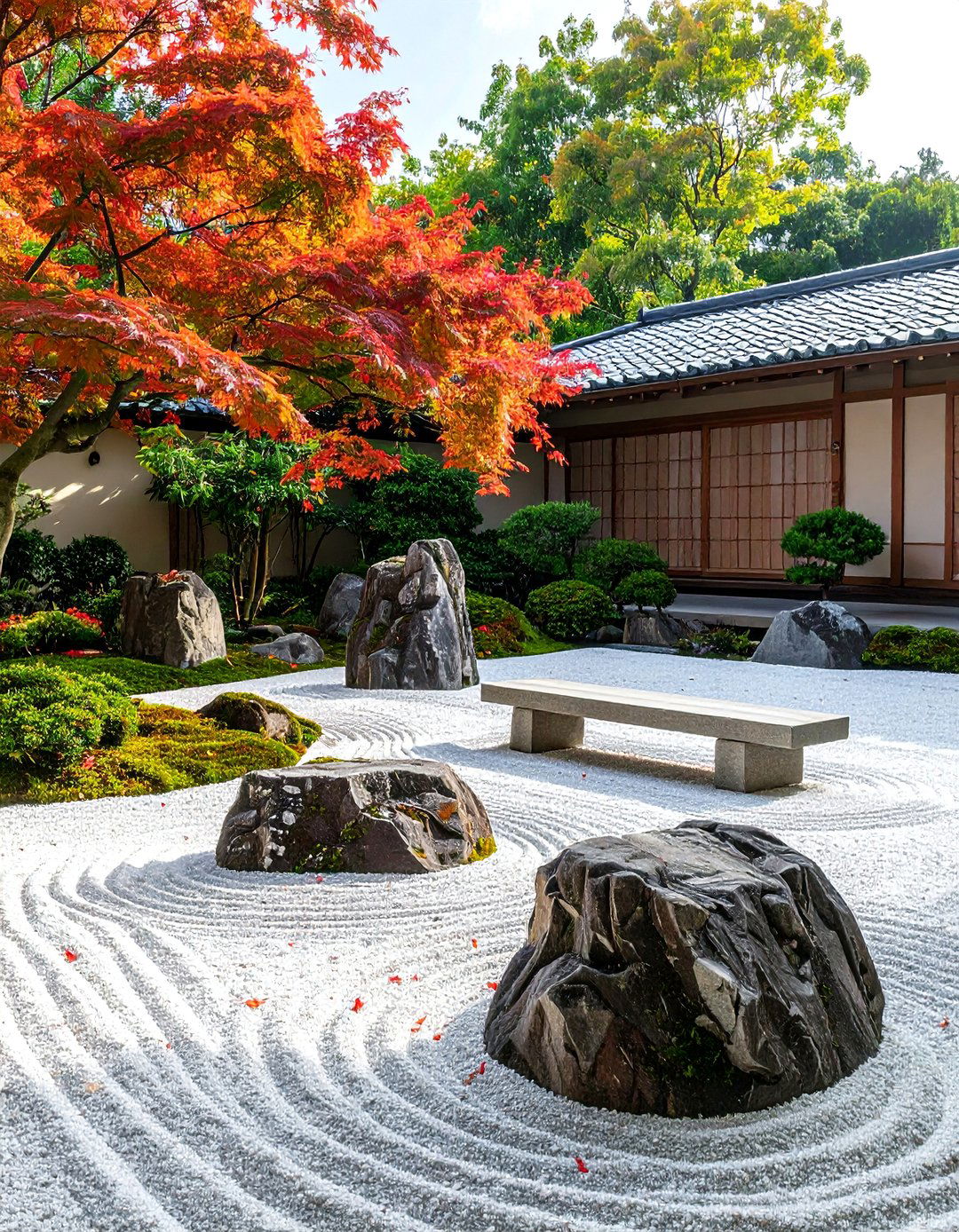 The Minimalist Zen Garden - 30 commercial landscape design ideas