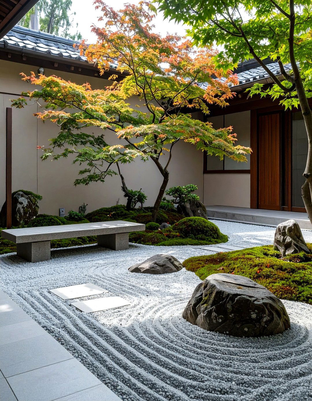 The Minimalist Zen Garden - 30 modern small garden ideas