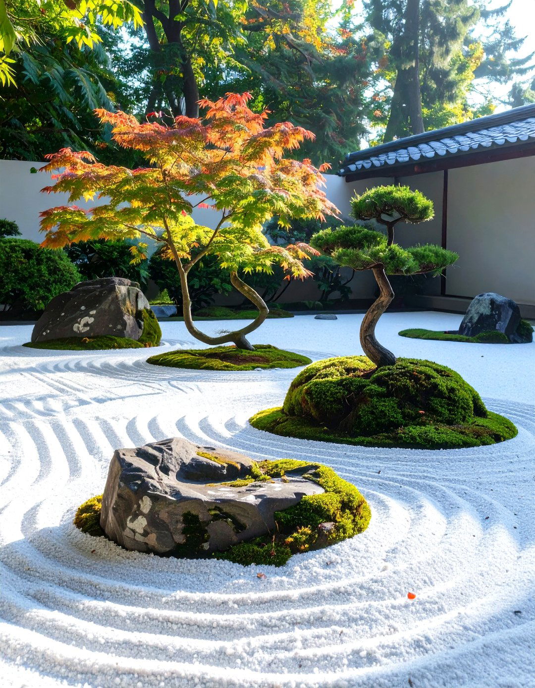 The Minimalist Zen Garden Corner - 30 corner garden ideas