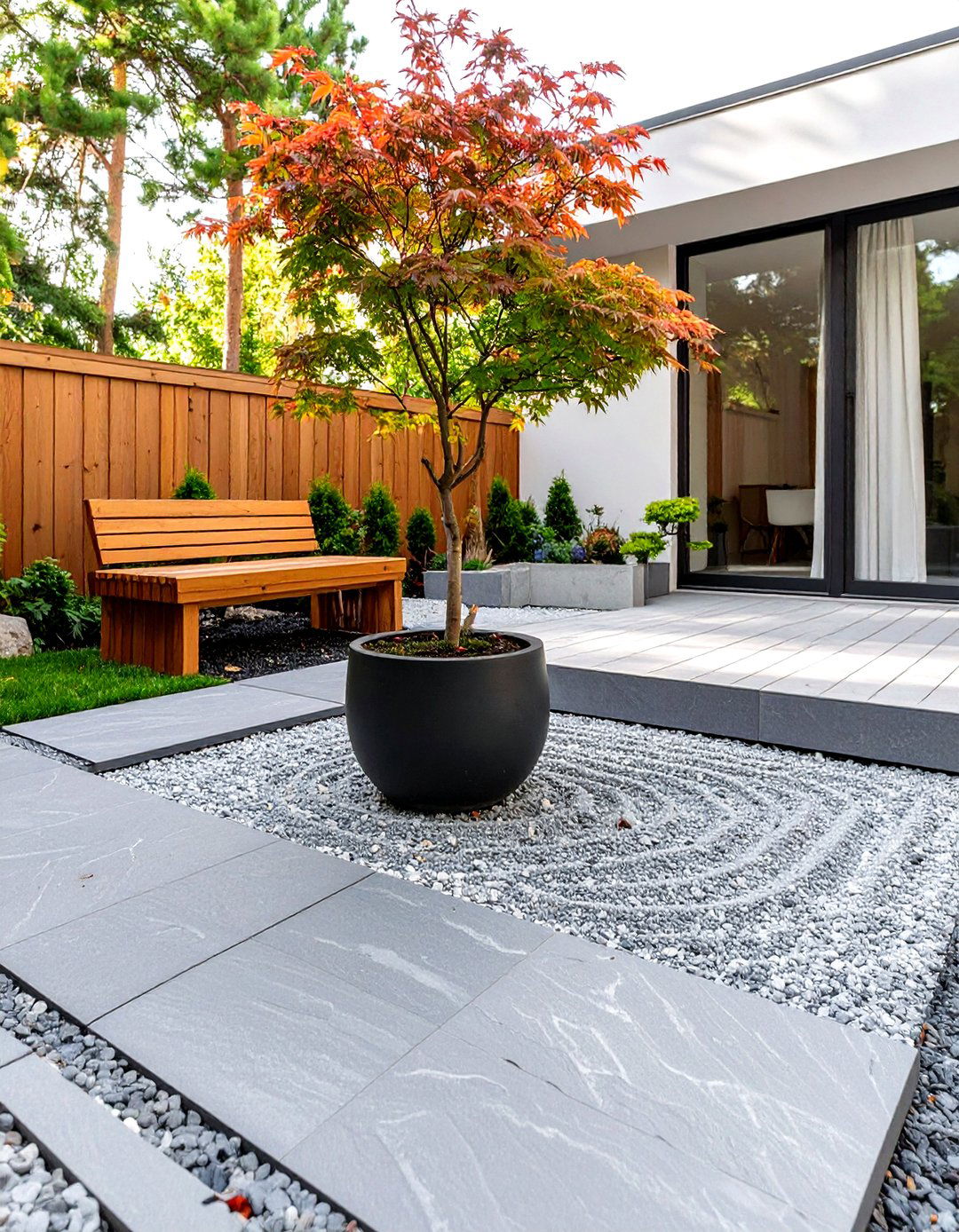 The Minimalist Zen Garden Patio - 30 modern patio ideas