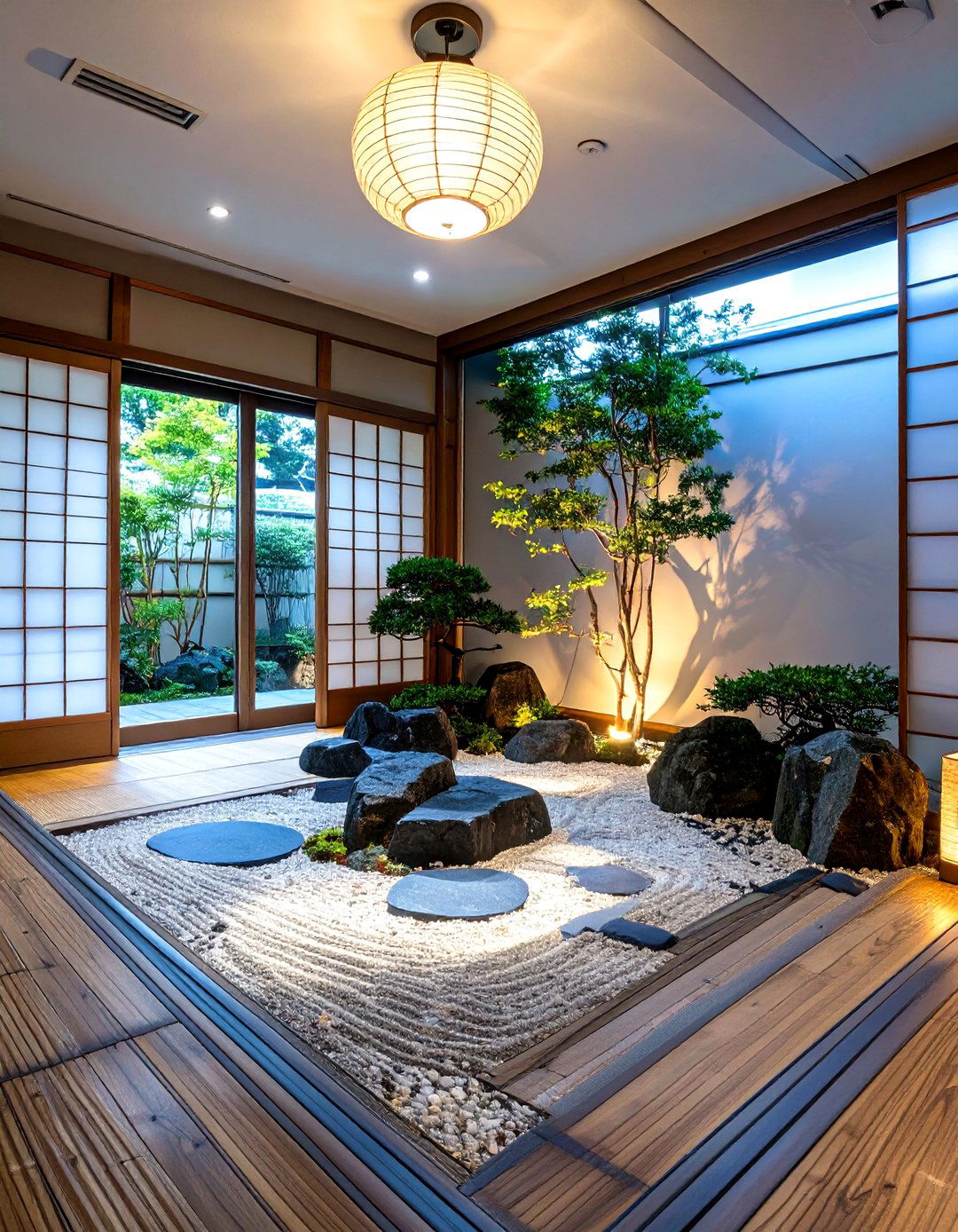 The Minimalist Zen Garden Room - 30 basement remodeling ideas