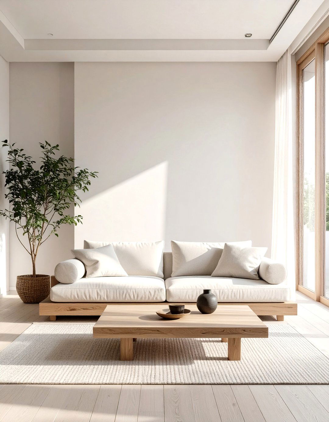 The Minimalist Zen Long Living Room - 30 long living room ideas