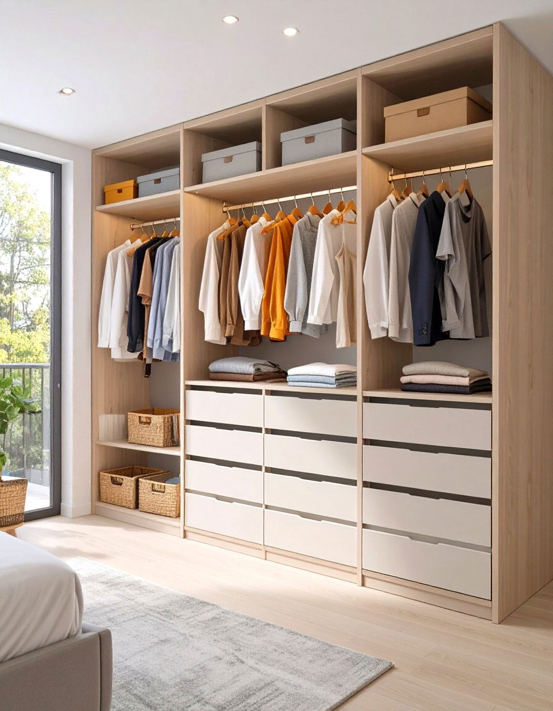 The Minimalists Dream No Doors PAX - 30 ikea closet organizer ideas