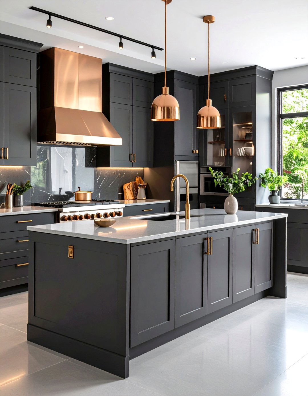 The Mixed Metals Kitchen - 30 italian kitchen design ideas