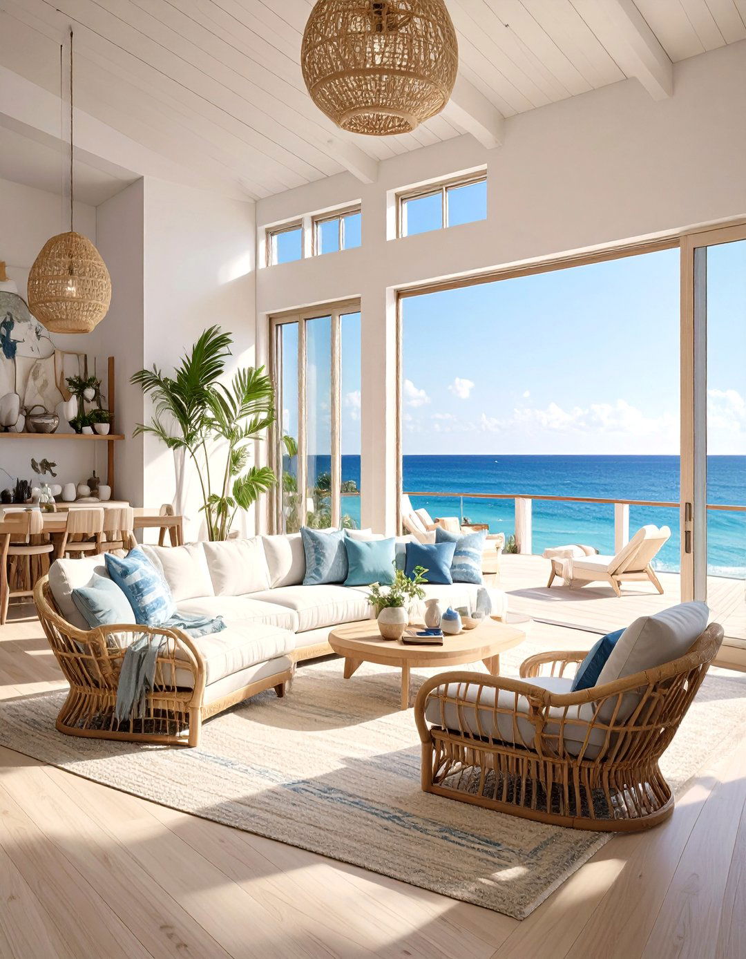 The Modern Coastal Beach House - 30 house design games ideas