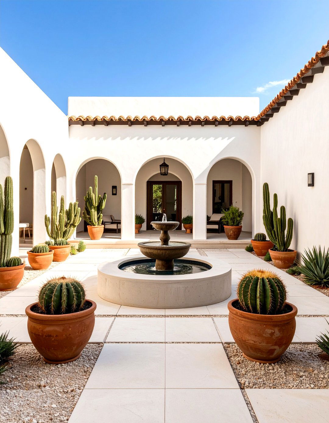The Modern Courtyard Retreat - 30 desert landscaping ideas
