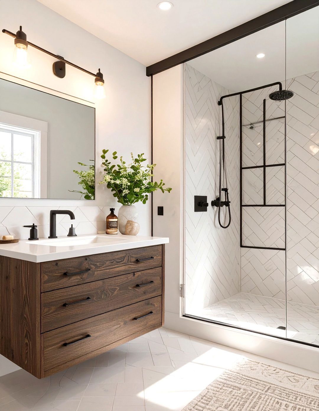 The Modern Farmhouse Bathroom Oasis - 30 farmhouse bathroom decor ideas