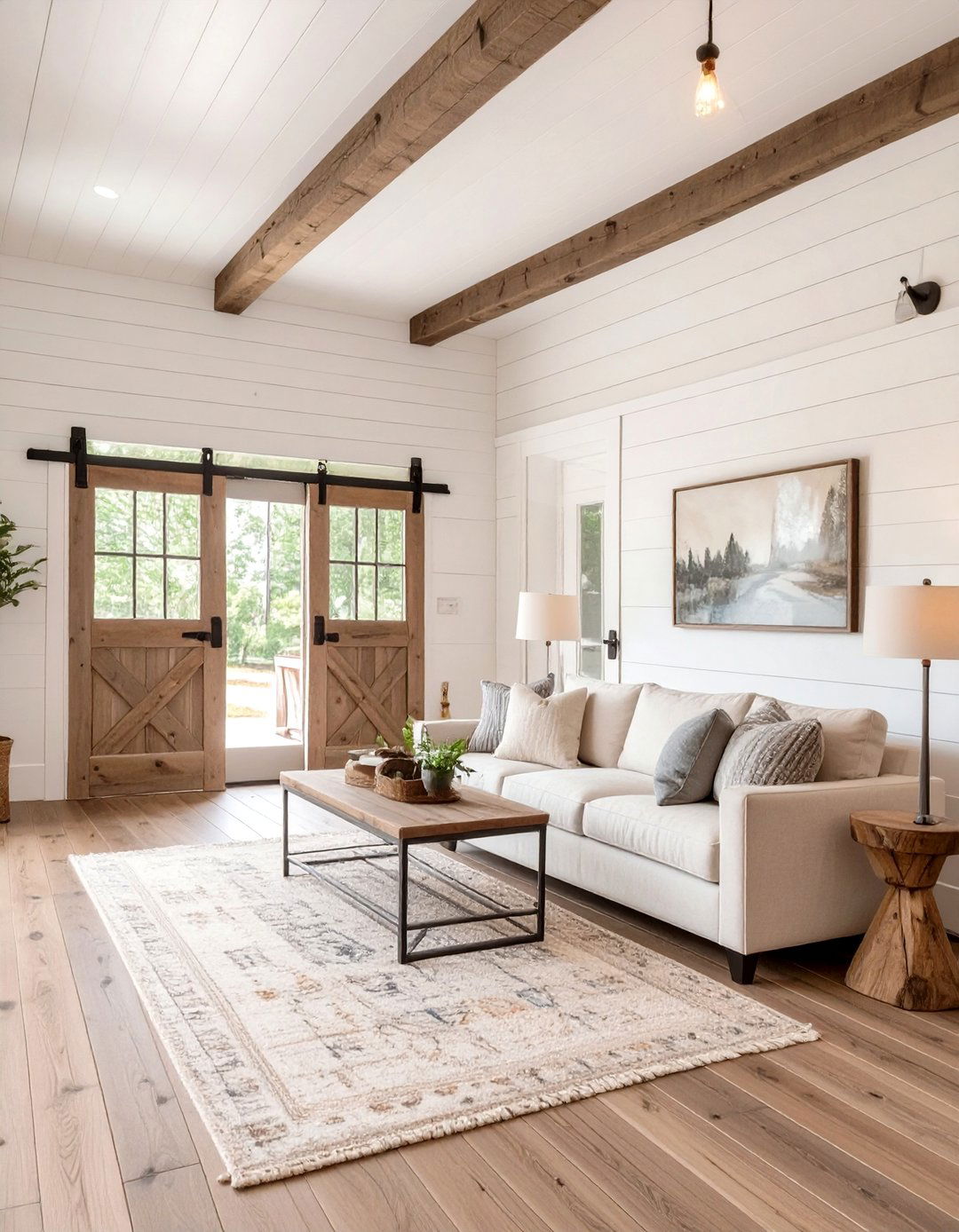 The Modern Farmhouse Bonus Room - 30 attached garage addition ideas