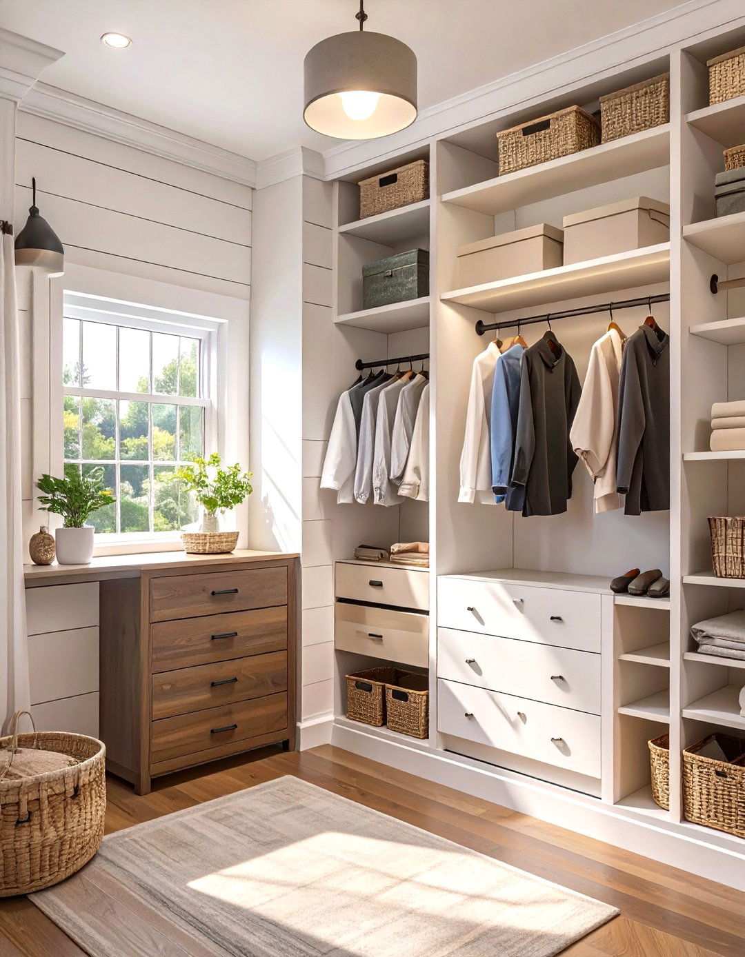 The Modern Farmhouse Closet - 30 home depot closet design ideas
