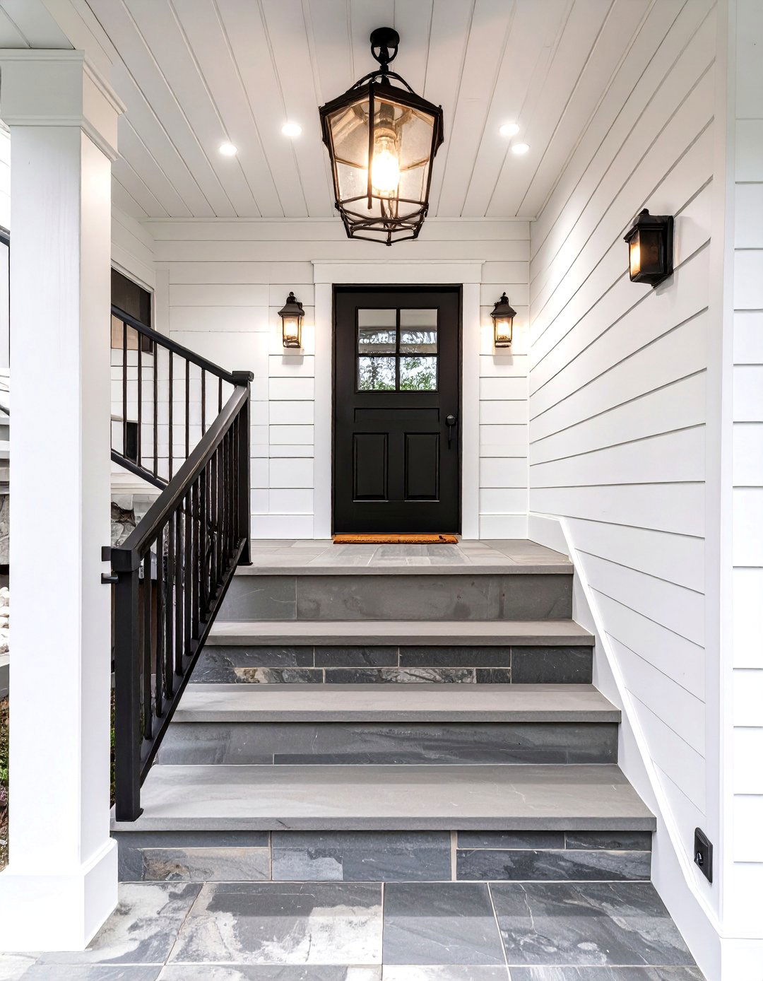 The Modern Farmhouse Entrance - 30 exterior basement entrance ideas