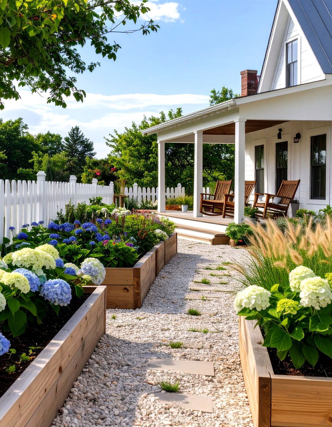 The Modern Farmhouse Garden - 30 buckhead landscape and design ideas