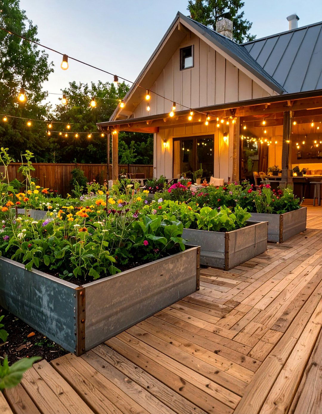 The Modern Farmhouse Garden - 30 back yard garden ideas