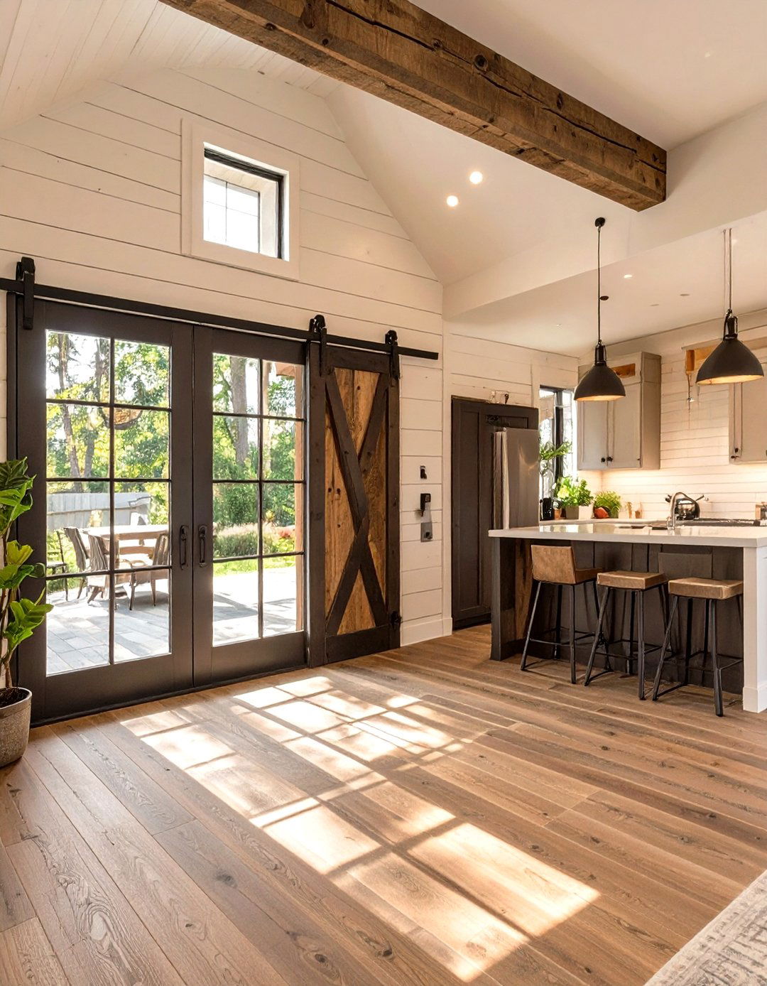 The Modern Farmhouse In Law Suite - 30 garage extension ideas