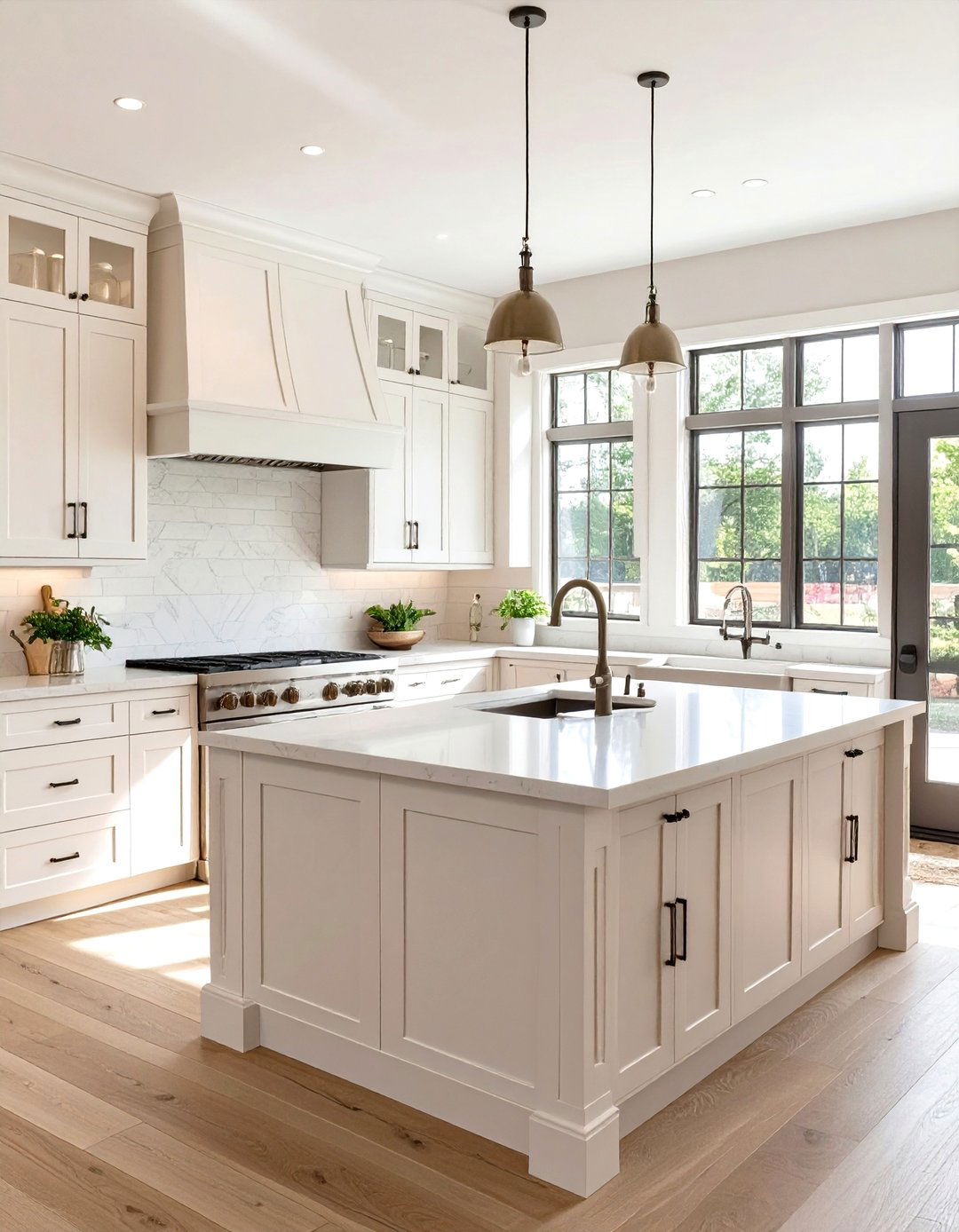 The Modern Farmhouse Kitchen - 30 interior design images ideas