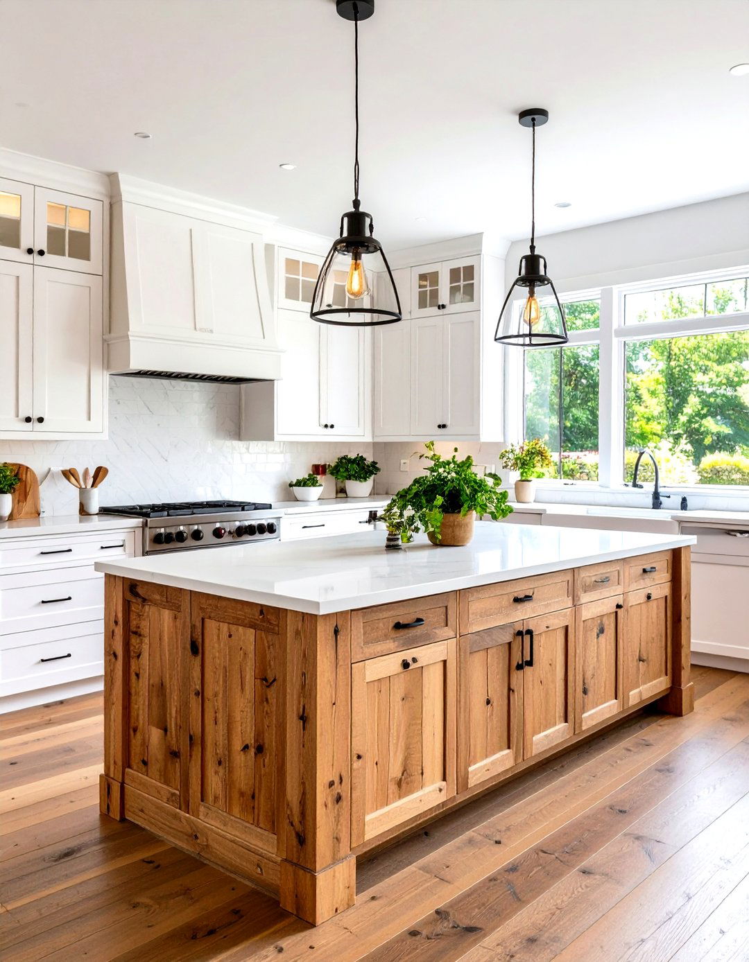 The Modern Farmhouse Kitchen - 30 kitchen decorating ideas