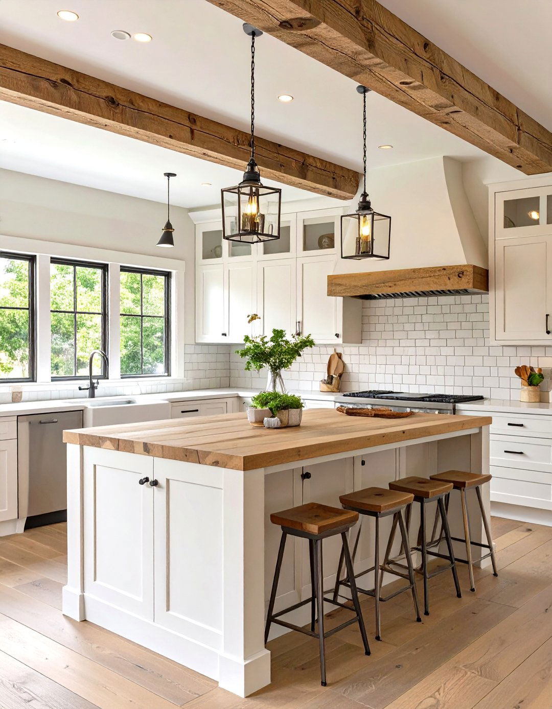The Modern Farmhouse Kitchen - 30 custom kitchen design ideas